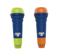 Milisten Simulated Echo Microphone Music Education Fun for Boys and Design Stimulates Imagination No Batteries Required for Karaoke and Singing Play Random Color