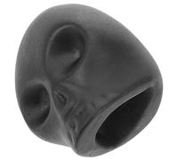 Milisten Skull Shaped Ceramic Whistle Decor Unique Screaming Whistle for Halloween Pranks Artware Eerie Sound Prop for Festive Celebrations