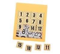 Milisten Sliding Number Puzzle for Educational Number Cognition Plaything with Blocks Early Childhood Intelligence Development and Hands Learning Game