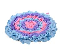 Milisten Slow Eating Mat Portable Dog Snuffle Mat for Training and Energy Consumption Interactive Pet Sniffing Pad Made of Safe Materials Lightweight and Easy to Carry for Breeds