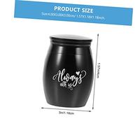 Milisten Small Keepsake Urn for Pet Dog and Cat Ashes Stainless Steel Memorial Container for Lasting Memory of Beloved Pets