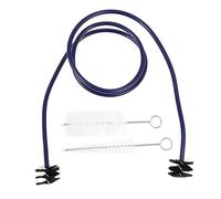 Milisten Small Saxophone Cleaning Brush Set, 3pcs Wind Instrument Brushes for Trombone, Sax, and Sound Hole, Multifunctional Musical Instrument Cleaning Tools for Mouthpiece and Valve Care