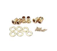 Milisten Small Square Guitar Tuning Pegs Electric Guitar Tuners Machine Heads Accurate String Tuners Sturdy Metal Construction Maintenance and Replacement