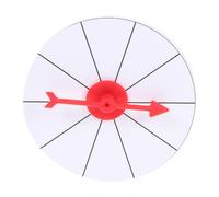 Milisten Small Wall Hanging Prize Wheel Turntable for Party Games Lightweight Game Turn Plate for Raffles and Drawings Smooth Spin Lucky Wheel for Carnivals and Office Events