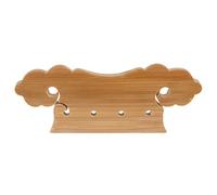 Milisten Smooth Surface Pipa Bridge Tailpiece Bamboo Lute String Board Handmade Lute Accessory