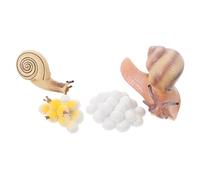 Milisten Snail Growth Model Plastic Simulated Snails Growing Toys Educational Life Cycle Toys for Boys and Girls Cognitive Playthings Animal Growth Stage Models
