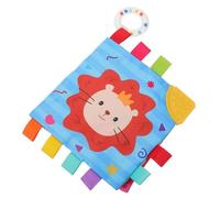 Milisten Soft Fabric Book for Infants Gentle Sensory Early Learning Toy High Contrast Tear-Resistant for Newborns 6 Months and Older