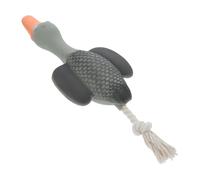 Milisten Soft Latex Duck with Squeaker Interactive Chew and Tug for Small and Medium Dogs Promotes Oral Health and Engaging Playtime Safe for Pets
