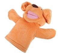 Milisten Soft Plush Dog Hand Puppet with Moving Mouth for Interactive Storytelling Washable Animal for Adults Enhances Imagination and Parent Communication