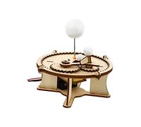 Milisten Solar System Model Kit DIY Assembling Space System with Sun Earth Moon Educational Puzzle for Hands Learning Creativity Development Includes Watercolor Pens Glue