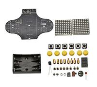 Milisten Soldering Practice Kit for Boys and Girls Electronic DIY Game Console Kit with H6D2 Retro Game Console for Learning Electronics and Programming STEM Educational Toy