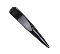 Milisten Solid Black Buffalo Horn Guasha Scraping Rod Portable Acupuncture Stick for Body Massage Smooth Rounded Edges for Safe Relief and Improved Compact Design for Home and Outdoor Use