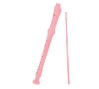 Milisten Soprano Recorder Flute for Teens with Cleaning Rod Abs German-style High-pitched Musical Instrument Beginner-friendly Lightweight Design for Music Class and Family Practice