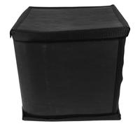 Milisten Soundproof Box Noise Reduction Cover Black Sponge Fabric Weather Resistant Decreases Operational Sound Levels for Booster Water Pumps Household Industrial Use 12.18" X 10.61
