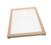 Milisten Stackable Wooden Herb Drying Rack with Fine Mesh Net 15.75X11.81X0.98In Space-Saving Plant Drying Frame for Tea Leaves and Medicinal Plants Home Use