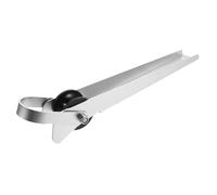 Milisten Stainless Steel Anchor Roller Heavy Duty Boat Pulley Bracket for Yachts and Sailboats Smooth Rope Guide for Easy Anchor Deployment and Retrieval Compatible with Boat Trailer Front