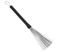 Milisten Stainless Steel Drum Brush Jazz Wire Brush for Percussion for Drums Adjustable for Live Performances and Studio Sessions