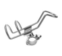 Milisten Stainless Steel Fishing Rod Holder for Boats Metal Rod Stand with Mirror Polished Surface Practical for Anglers