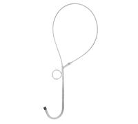 Milisten Stainless Steel Pig Holder Catcher for Livestock Durable Humane Animal Catch Pole with Easy Operation for Farming and Pig Handling