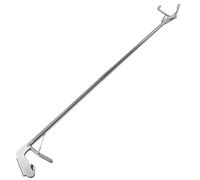 Milisten Stainless Steel Snake Catcher Tool Lightweight Folding Snake Clip Grabber for Safe Handling for Professionals Gardeners and Wildlife Enthusiasts