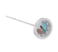 Milisten Stainless Steel Soil Thermometer for Gardening and Composting Portable Probe with Accurate Temperature Measurement Design for Outdoor and Backyard Soil Testing