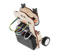 Milisten Stem DIY Line Following Car Kit for Educational Science Experiment Build Your Own Electric Model Rc Activity Learning Tool Sturdy Design