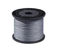Milisten Strands Pe Fishing Line Wear Resistant Braided Fishing String Durable Hook Wire for Optimal Sensitivity and Easy Casting Grey