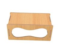 Milisten Sturdy Solid Wood Hamster Hideout Guinea Pig House Bunk Bed Hideaway Nest Habitat