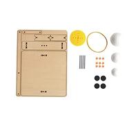 Milisten Sun Earth Moon Model Astronomy Teaching Tool DIY Planetarium Kit for Engaging Science Astronomy Demo Explore Solar System Concepts Creative Educational Model for Students