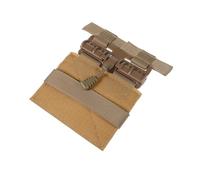 Milisten Tactical Cat Harness Vest for Walking and Hiking - Adjustable No-pull Kitten and Small Dog Vest in Khaki with Easy Control for Travel and Training