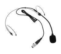 Milisten Teacher Headset Microphone Wired Headworn Microphone Stable Wired Connection Black Plastic Metal for Large Presentations and Noisy Environments