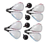 Milisten Tennis Party Balloons Aluminum Foil Pickleball and Racket Decorations for Sports Birthday Celebrations Easy Inflation Lightweight for Indoor Outdoor Events