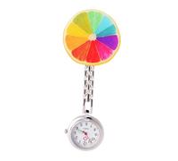 Milisten Therapist Pocket Watch with Clip, Lightweight Alloy Sanatorium Time Keeper, Accurate Time Keeping and Easy to Carry, for Nurses and Therapists in Healthcare Settings