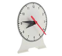 Milisten Three Hand Student Teaching Clock Model for Early Education Smooth Safe Surface Learning for Educational Analog Clock Simulation for Classroom Use