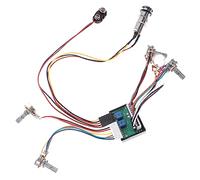 Milisten Three Section Amplification Circuit Jack for Guitar Circuit Wiring Active Passive Eq Equalizer for Guitar Amps Suitable for Projects