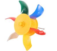 Milisten Tibetan Hand Held Prayer Wheel Colorful Six-character Truth Buddhist Scriptures Plastic Prayer Wheel for Meditation and Positive Energy Desktop Decoration