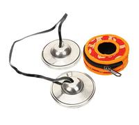 Milisten Tibetan Tingsha Cymbals Bell Set 7.5cm Small White Copper Handcrafted Meditation Yoga Bell for Buddhist Ceremony and Mindfulness Practice