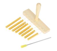 Milisten Tone Solid Aluminum Tube Percussion Chime for Musical Teaching Aid Rhythm Development Instrument for Music Education and Creative Play