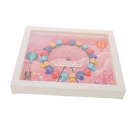 Milisten Tooth Box for Boys and Decorative Keepsake Case for Newborn First Teeth Storage with Compartments for Hair and Milestones Safe and Sturdy Design for Precious Moments