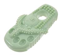 Milisten TPR Molar Chew Toy for Dogs Slipper Style Puppy Chewing Toy Teeth Cleaning and Grinding Portable PET Plaything Helps Reduce Biting of Shoes and Furniture Sturdy Dog Supplies