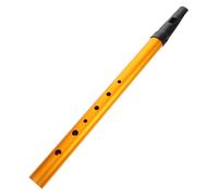Milisten Traditional Irish Tin Whistle D Key Flute for Beginners Durable Versatile Musical Expressions Starter Instrument with Cloth Bag for Learning Music