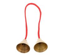 Milisten Traditional Tibetan Tingsha Bells for Healing and Meditation Handheld Brass Percussion Instrument Sound Chime for Boys and Girls Early Education