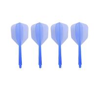 Milisten Transparent Fine Thread Dart Flights Set 4 Pcs Small Tail Wings Replacement Darts Accessories for Indoor and Outdoor Sports