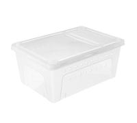Milisten Transparent Plastic Reptile Case with Ventilation Durable Feeding Box for Snakes Geckos Tortoises and Pets Suitable for Transport and Habitat