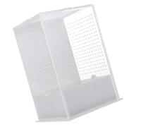 Milisten Transparent Reptile Breeding Box Insect Habitat Terrarium for Snakes Geckos and More Easy to Clean Breathable Design for Home Display and Care