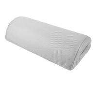 Milisten Under-Desk Foot Rest: Ergonomic Half-Moon Memory Foam Cushion for Office Chair & Gaming - Breathable Mesh Leg Elevation Pad for Lower Back and Leg Comfort, Grey