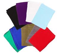 Milisten Unisex Elastic Headwrap and Braided Hair Hat Set 9 Pieces Soft Polyester Hairbands for Sleeping, Exercise and Daily Wear