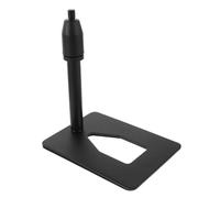 Milisten Universal Desktop Mic Stand with Rectangular Metal Base, Portable Microphone Holder for Singing and Gaming, Metal Rod Microphone Stand Compatible with Desk Use