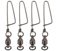 Milisten Universal Kites Line Swivel 4Pcs with Quick Release Snap Rotating Hook for Large Kite Tow Point Connection
