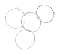 Milisten Universal Mandolin Strings Set Steel Core 4 Pieces Bronze Wound Replacement Strings for 8-string Mandolin for Music Performance